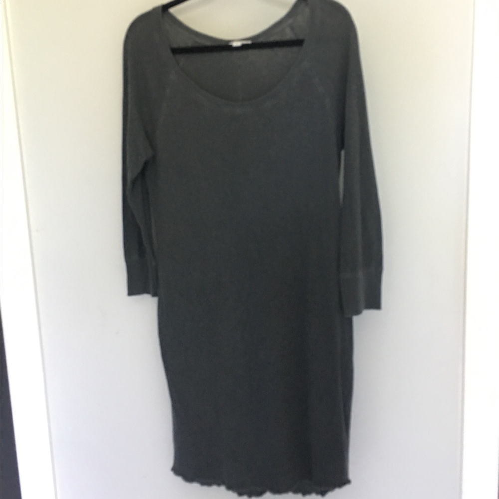 James Perse dress (3). Dark gray/green